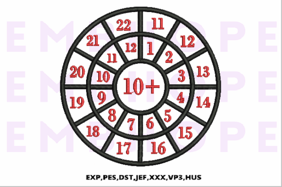 Addition Wheel 10: Bright, Cheerful & Craft-Fair Ready